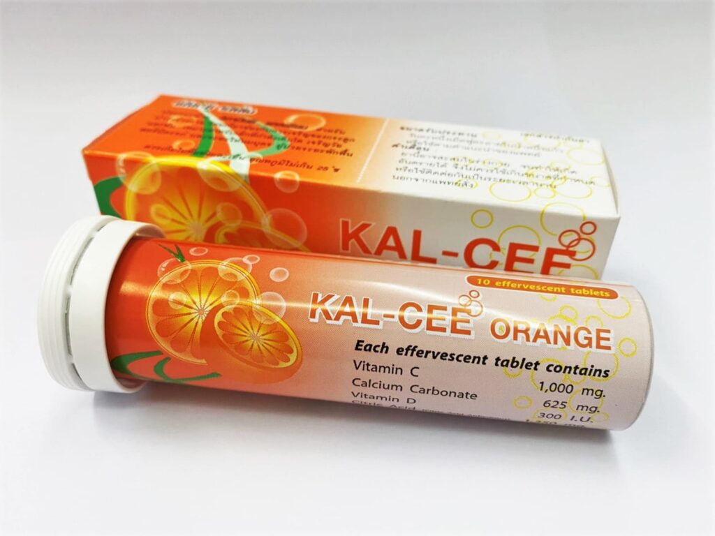 KAL-CEE แคลเซียมเม็ดฟู่ เสริมบำรุงร่างกาย เติมสารอาหาร กระตุ้นความแข็งแรงกระดูกได้ดีขึ้