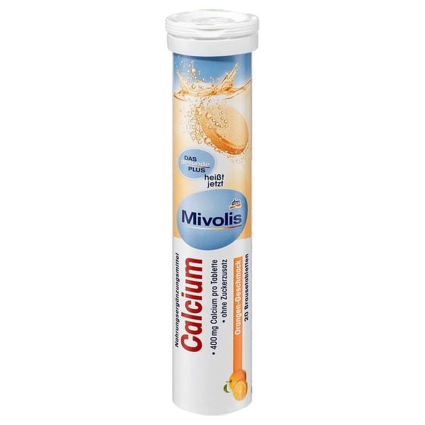 Mivolis Calcium แคลเซียมเม็ดฟู่ ป้องกันการเกิดกระดูกเสื่อม ลดอาการอ่อนเพลียร่างกาย