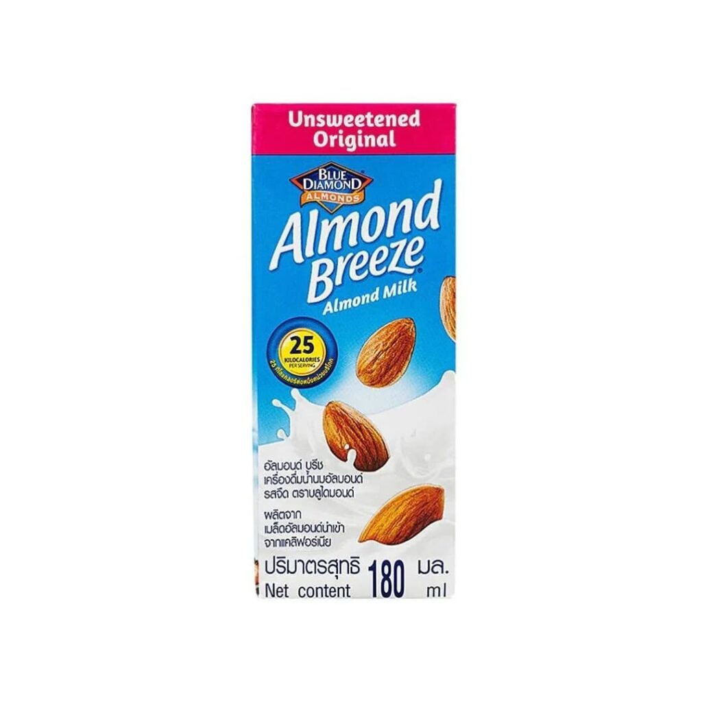 Almond Breeze นมอัลมอนด์ อาหารคีโตใน 7-11 ดื่มง่าย อุดมไปด้วยสารอาหารที่เป็นประโยชน์ต่อร่างกาย