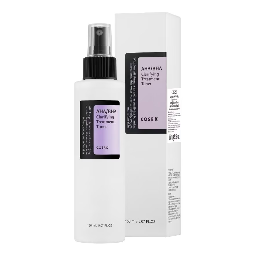 COSRX AHA-BHA Clarifying Treatment Toner ผลัดเซลล์ผิวเสีย ลดการเกิดสิว ฝ้า กระ