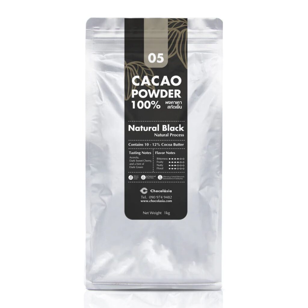 Chocolasia Cacao Powder ผงคาเคา สัมผัสทุกคุณประโยชน์ของเมล็ดโกโก้ รสเข้มข้น กลมกล่อมทุกแก้ว