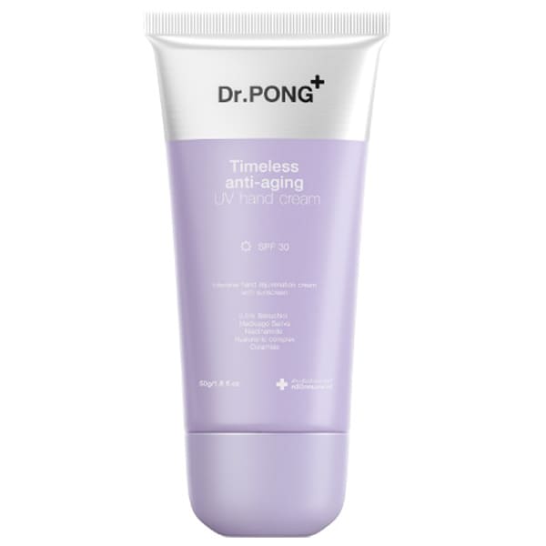 Dr.PONG Timeless anti-aging UV hand cream ครีมทามือ ของขวัญวันแม่ เสริมการดูแลผิวอย่างมีประสิทธิภาพ