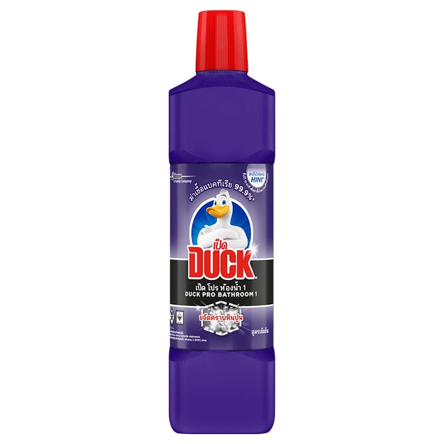 Duck Pro Bathroom Cleaner น้ำยาล้างห้องน้ำ หมดปัญหาทุกคราบสกปรกที่เห็นได้ชัด