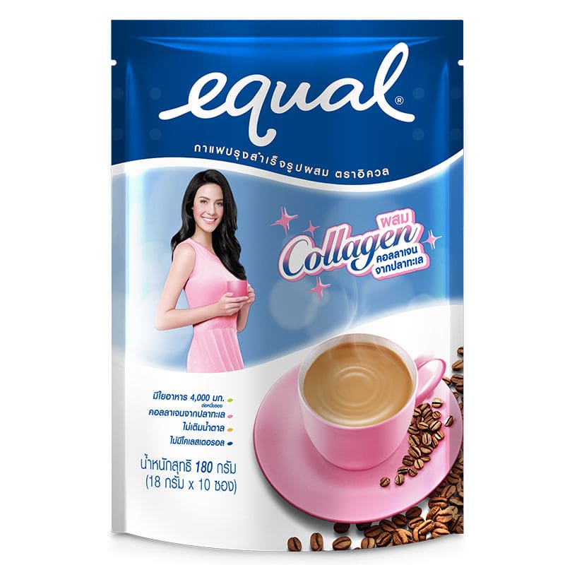 Equal Coffee กาแฟลดความอ้วน เสริมการควบคุมน้ำหนักพร้อมดูแลรูปร่างและผิวไปในตัว