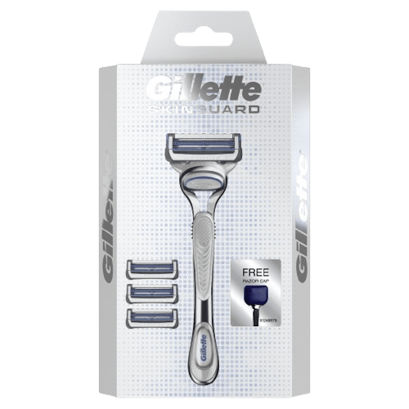 Gillette SkinGuard ที่โกนหนวดแบบด้ามจับ เพิ่มประสิทธิภาพการโกนทำความสะอาดได้เร็ว ปลอดภัย