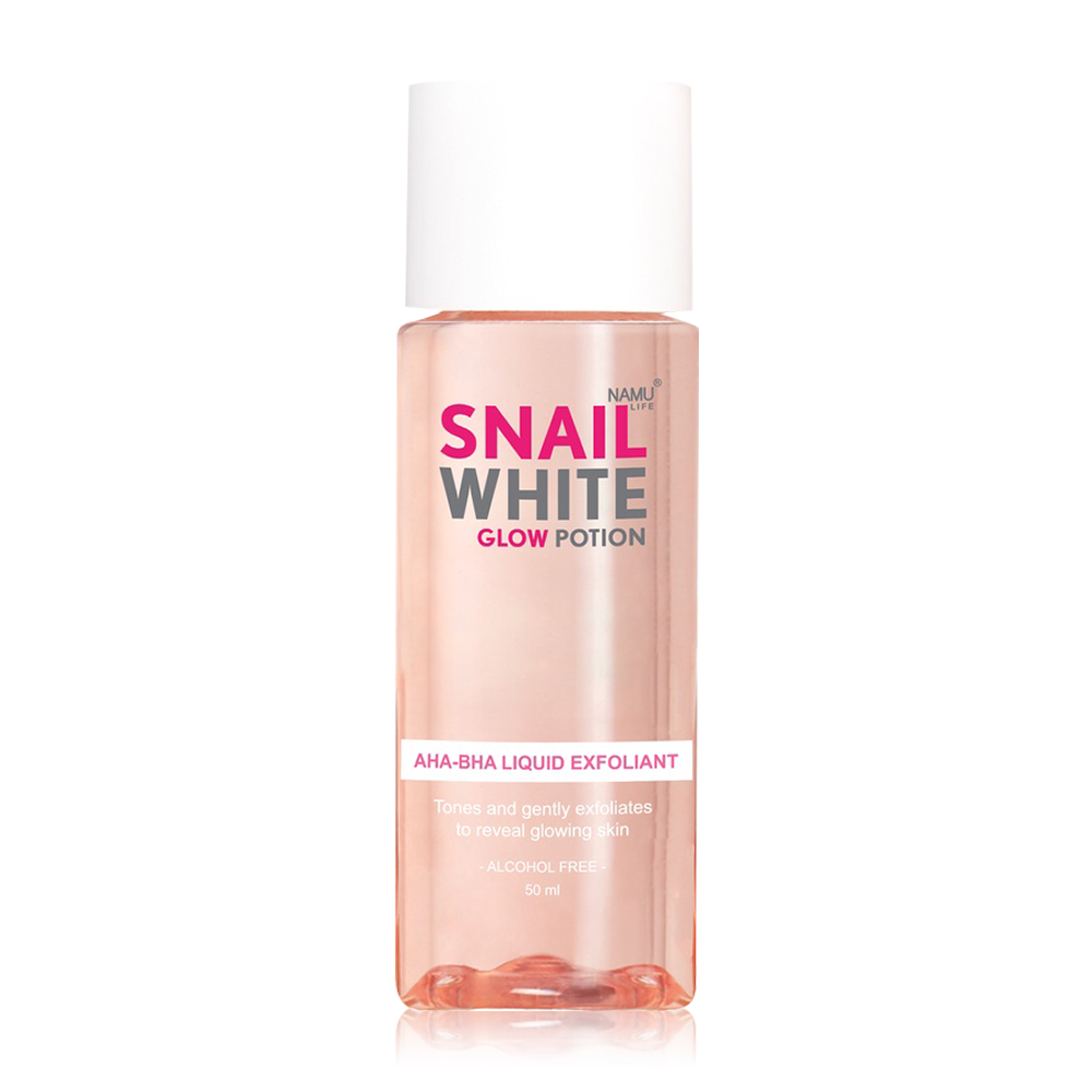 Namu Life Snailwhite Glow Potion AHA-BHA Liquid Exfoliant เคลียร์ปัญหาเซลล์ผิวเสียดูจางน้อยลง