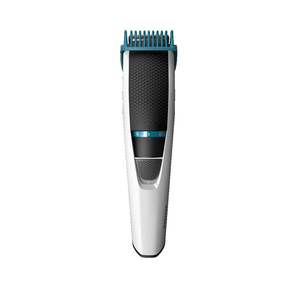 Philips Personal Beardtrimmer series 3000 BT3206-14 ที่โกนหนวดไฟฟ้า หัวกรอบมีสลับเปลี่ยนได้ถึง 3 ระดับ