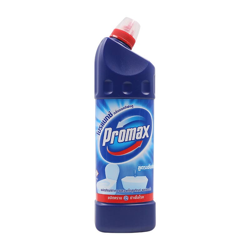 Promax Toilet Cleaner Blue น้ำยาล้างห้องน้ำ ขจัดทุกคราบสกปรกพร้อมถนอมผิวกระเบื้องและยาแนว