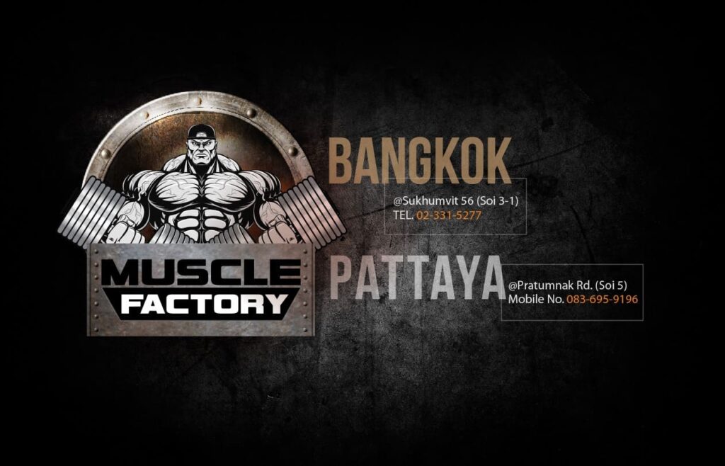 Muscle Factory ฟิตเนส กรุงเทพมหานคร สายเล่นกล้ามเนื้อ สร้างรูปร่างแน่นกระชับได้อย่างมั่นใจ